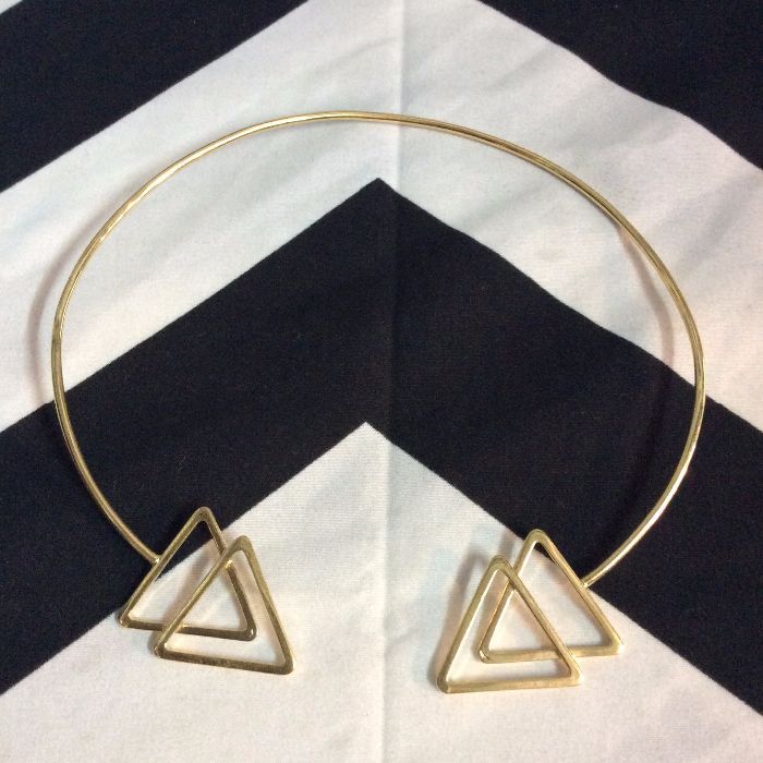CHOKER NECKLACE- Double Triangle 1