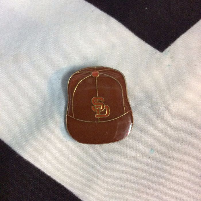 BW PIN - Retro San Diego Logo Vintage CAP 1