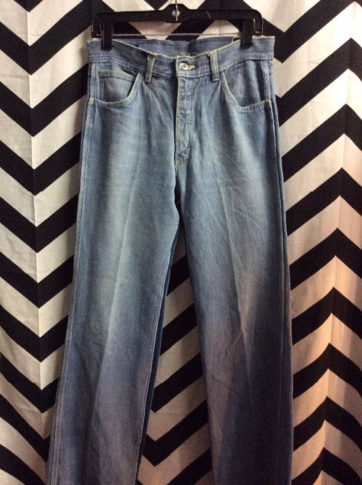 Denim Jeans – High Waisted – Soft – Wide Leg | Boardwalk Vintage