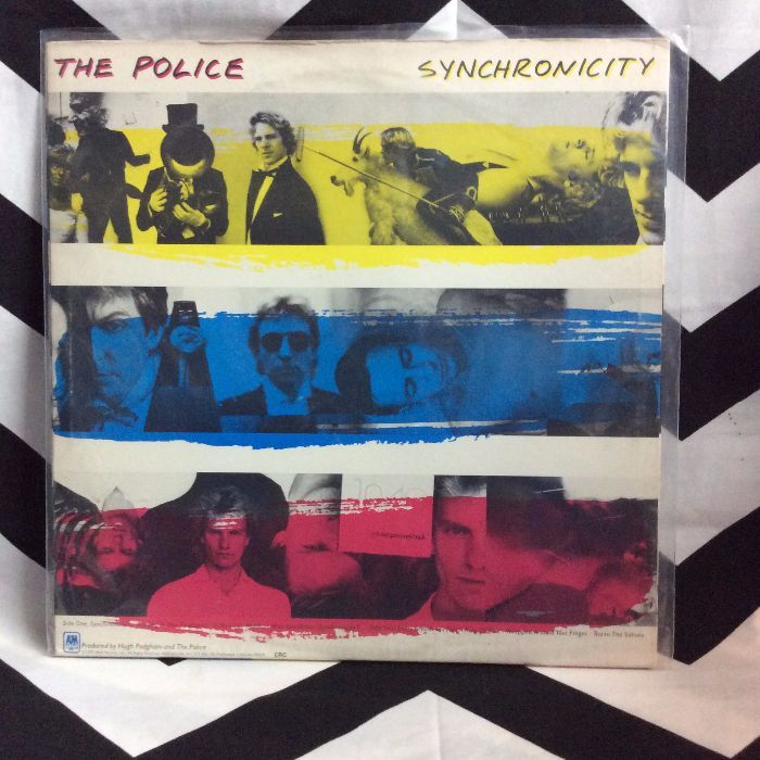 The Police ?– Outlandos D'Amour VINYL, Synchronicity COVER (sorry guys) 1