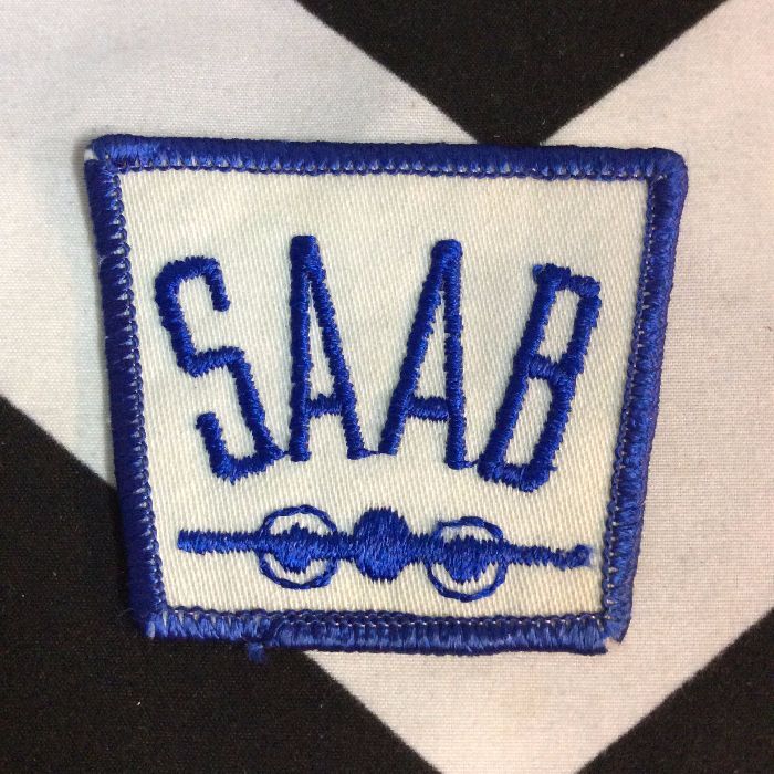 PATCH SAAB PLANE BLUE *deadstock 1
