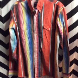 Photo detail:WRANGLER WESTERN SHIRT - MEXICAN BLANKET DESIGN