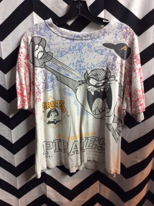 Taz Pittsburgh Pirates all over print 1