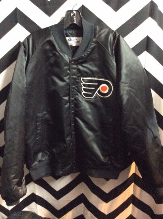Philadelphia Flyers Satin buttonup jacket 1