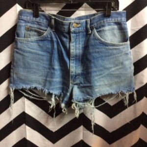 Photo detail:RETRO LEE DENIM SHORTS - CUT-OFF - SOFTY