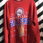 FashioonStar Philadelphia 76ers Vintage Sweatshirt