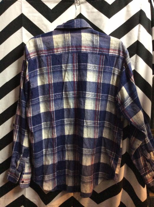 Flannel Shirt – Plaid Design | Boardwalk Vintage