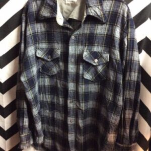 Photo detail:FLANNEL SHIRT - LS BD  PLAID DESIGN