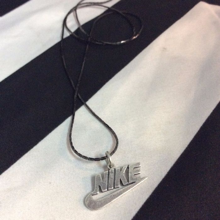 Necklace – Nike Charm Pendant W/cord | Boardwalk Vintage