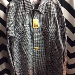 Photo detail:*DEADSTOCK* LS BD GINGHAM SHIRT