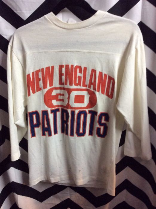 NFL NEW ENGLAND PATRIOTS WARM UP JERSEY AS-IS 1