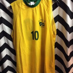 Photo detail:SOCCER JERSEY – SLEEVELESS – MESH – BRASIL #10