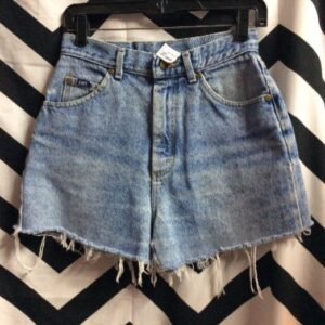 Photo detail:LEE DENIM SHORTS - CUTOFF - HIGH WAIST