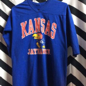 Photo detail:SPORT JERSEY KANSAS JAYHAWKS KU BIRD LOGO