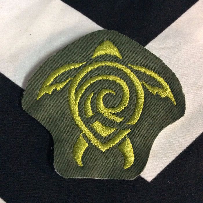 EMBROIDERED PATCH- SEA TURTLE 1