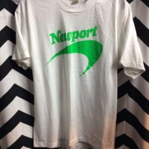 Photo detail:T-SHIRT - NEWPORT - NEON COLORED LOGO