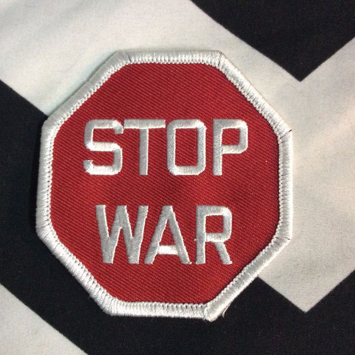 BW PATCH- STOP WAR PATCH 2025 1