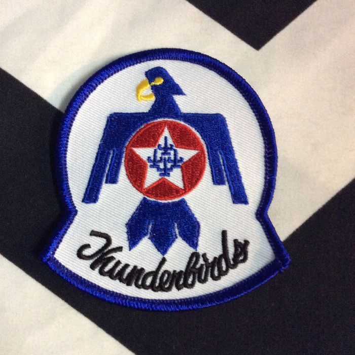 BW Patch- Thunderbirds Blue Native American Patch PM-27 1