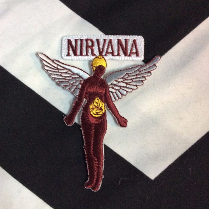 BW PATCH- 4062 Nirvana Woman Wings In Utero Patch 1