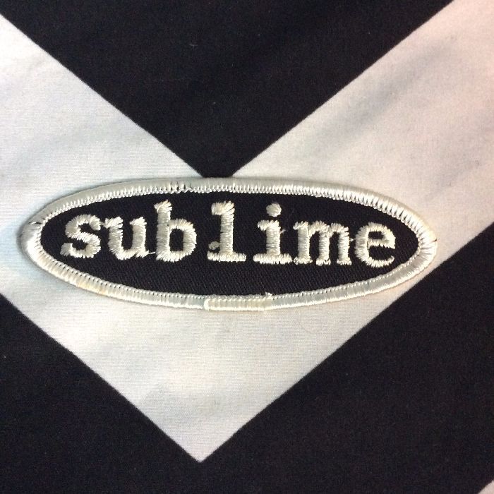 PATCH- SUBLIME *OLD STOCK* OVAL 1