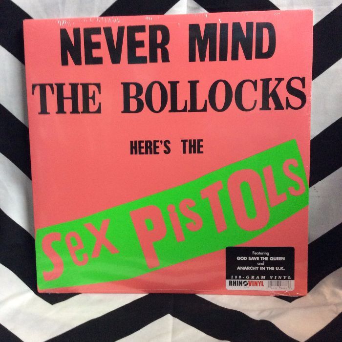 BW VINYL Sex Pistols Never Mind The Bollocks 1