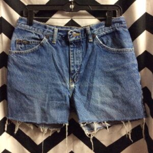 Photo detail:LEE DENIM SHORTS - CUTOFF - ACID WASHED -SOFT