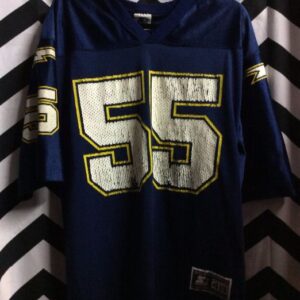 Photo detail:STARTER FOOTBALL JERSEY - SAN DIEGO CHARGERS - SEAU #55 - NFL