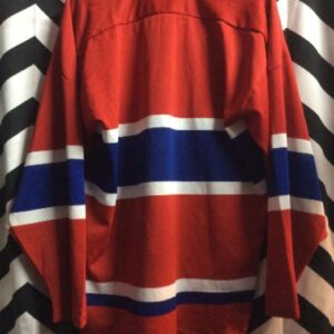 Photo detail:HOCKEY JERSEY - COLOR BLOCK/HORIZONTAL STRIPED DESIGN