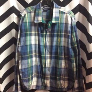 Photo detail:NAUTICA JACKET - ZIP-UP - PLAID DESIGN