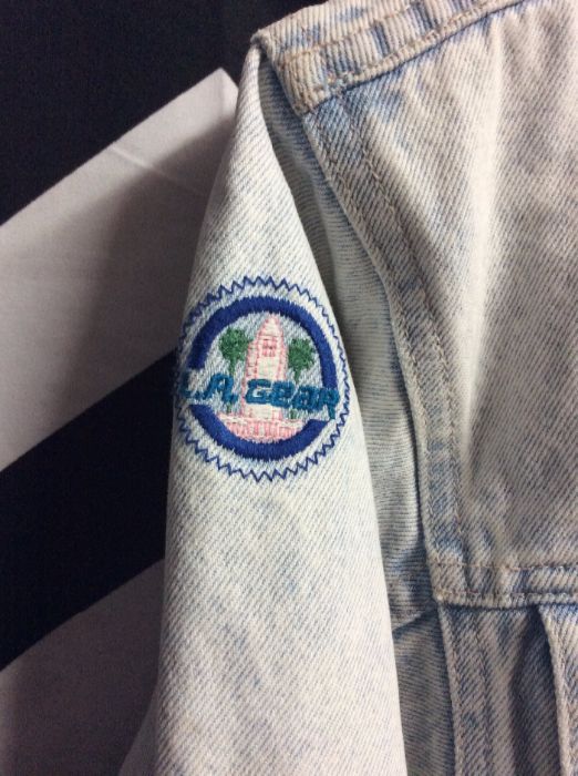 Denim jacket Golden Goose - Denim jacket with patches - G34MP564A2