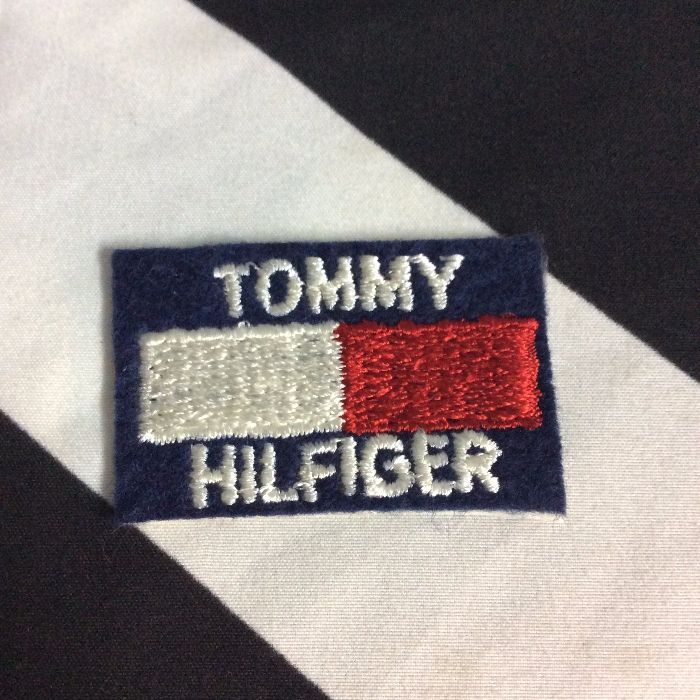tommy hilfiger patch logo