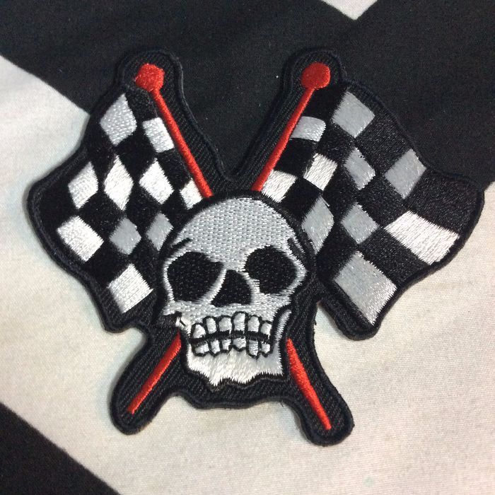 BW Patch Skull Victory Flag 1