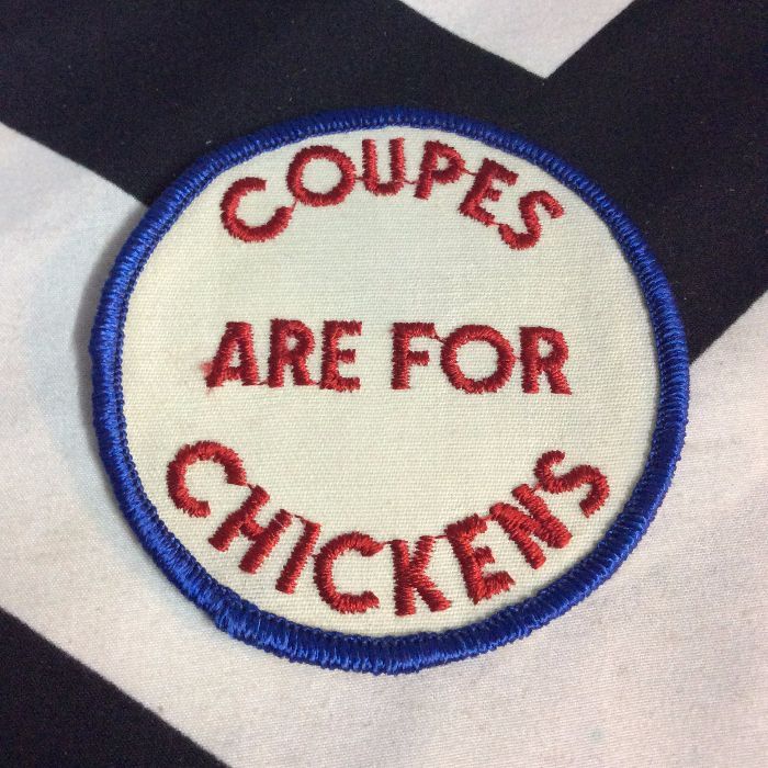 BW Patch Couples Are For Chickens *Deadstock 1