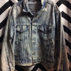 Photo detail:DENIM JACKET - 4 FRONT POCKETS - ACID WASH