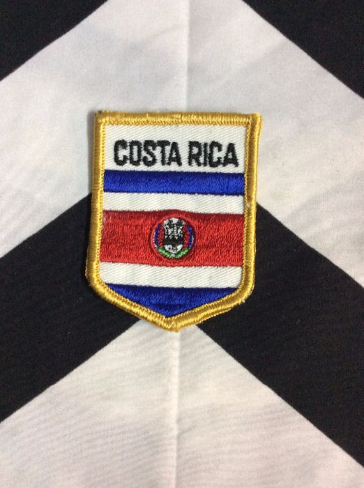 *Deadstock COSTA RICA FLAG PATCH *old stock 1