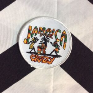 Photo detail:*DEADSTOCK JAMAICA ME CRAZY PATCH *OLD STOCK