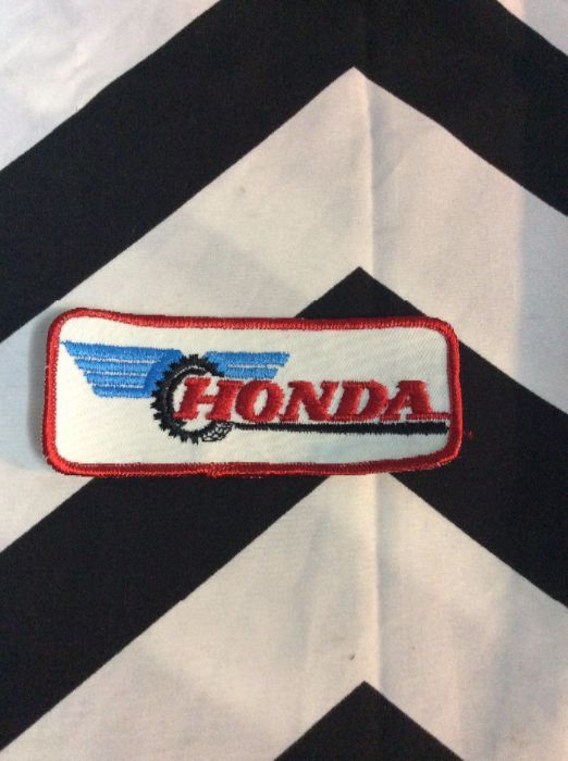 *Deadstock Honda Gear & Wing Rectangle Patch *old stock 1