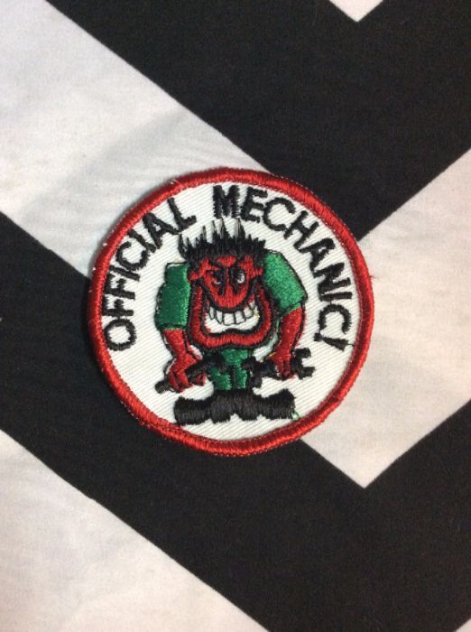 *Deadstock Official Mechanic Patch *old stock 1