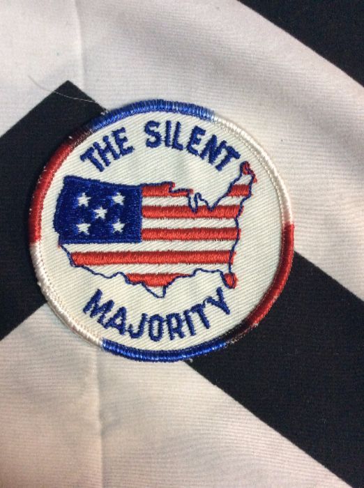 *Deadstock PATCH THE SILENT MAJORITY USA *old stock 1
