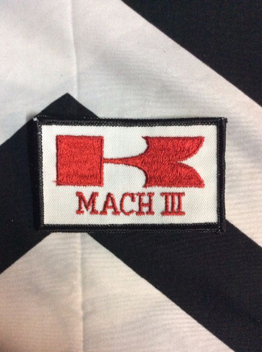 *Deadstock PATCH MACH III RED WHITE *old stock 1