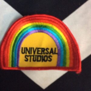 Photo detail:EMBROIDERED PATCH - UNIVERSAL STUDIO UNDER RAINBOW