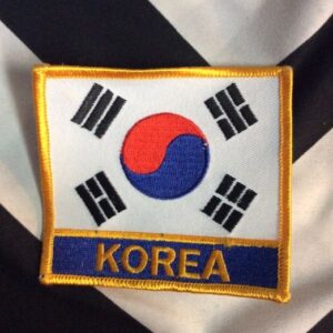 Photo detail:EMBROIDERED PATCH - SOUTH KOREA FLAG - KOREA