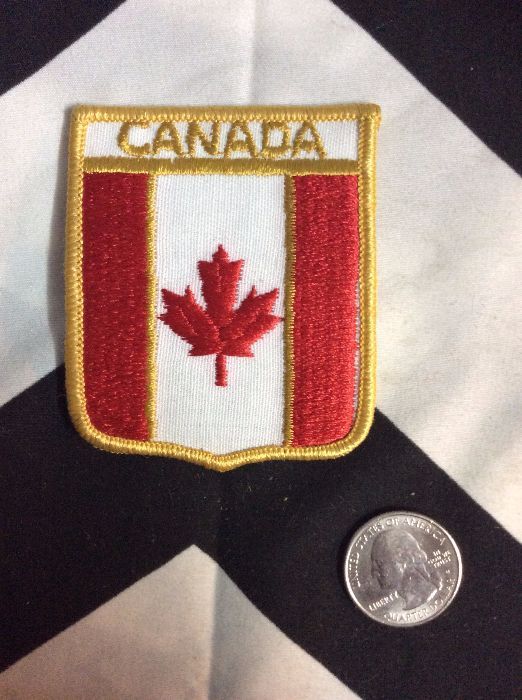 *Deadstock Canada Flag Emblem Crest *old stock 1