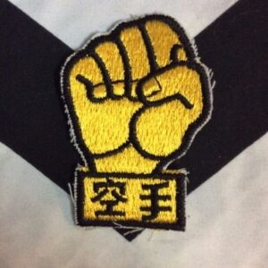 Photo detail:EMBROIDERED PATCH - KARATE FIST DESIGN