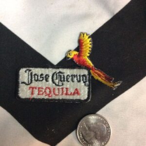 Photo detail:EMBROIDERED PATCH - JOSE CUERVO TEQUILA W/PARROT DESIGN