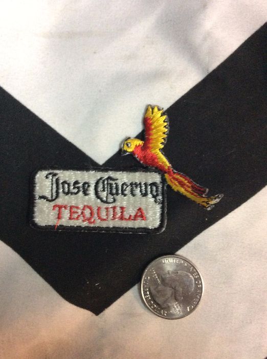 *Deadstock SMALL Jose Cuervo Tequila Patch Parrot *old stock 1