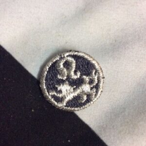 Photo detail:EMBROIDERED PATCH - MINI - LEO HOROSCOPE SIGN - ROUND SHAPE