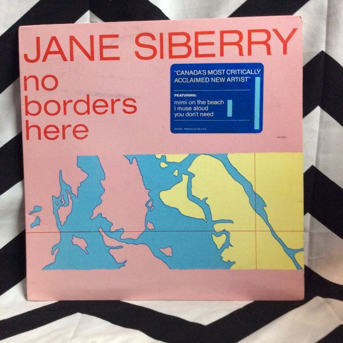 VINYL Jane Siberry ?– No Borders Here 1