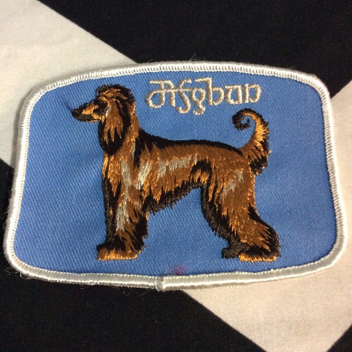 Patch- DOGS- Afghan Breed Blue *deadstock *old stock 1