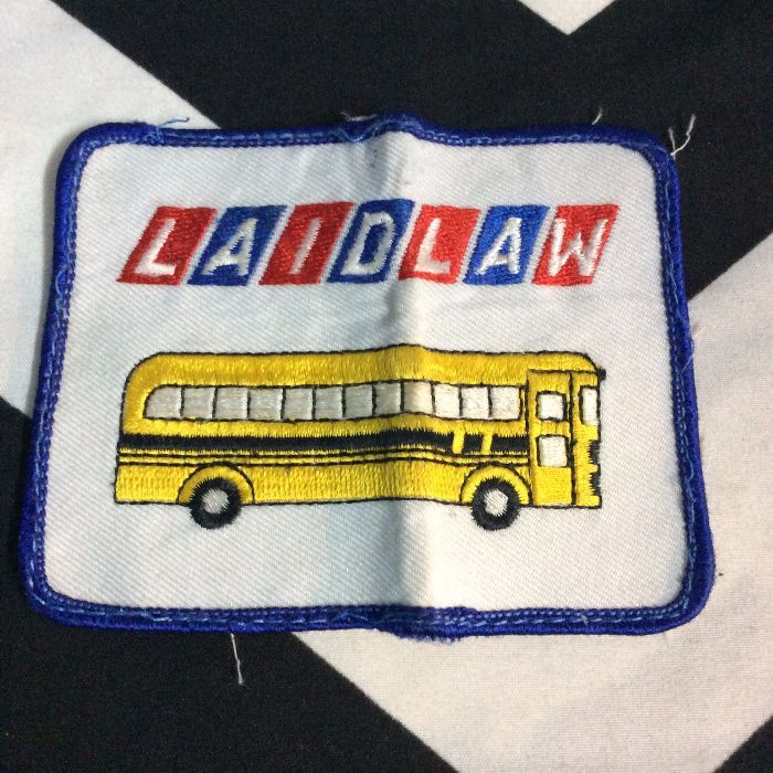PATCH- SCHOOL BUS LAIDLAW *OLD STOCK 1